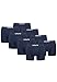 Produktbild Levi's Solid Herren Boxershorts Unterwäsche aus Bio-Baumwolle im 8er Pack, Farbe:Navy, Bekleidungsgröße:L