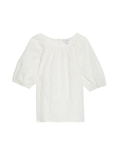 Image of Marks & Spencer Women's Cotton Solid Regular Fit Blouse