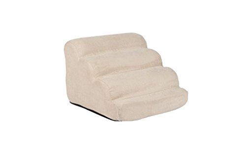 Snoozer Scalloped Pet Ramp, Medium, Buckskin