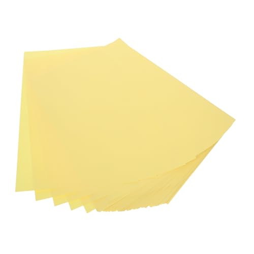 Papier impression couleur jaune Homoyoyo de 200 pièces au format rectangulaire pour loisirs