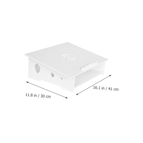 Soporte Elevado para Laptop Lurrose Blanco Ajustable miniatura 2