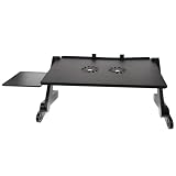 PRETYZOOM Faltbarer Laptopständer Höhenverstellbar aus Aluminiumlegierung mit Kühlregal für Sommerferien und Komfortables Arbeiten Am Notebook