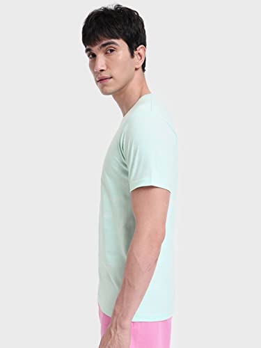 Image of Bewakoof Men's 100% Cotton Solid Regular Fit Half Sleeve Round Neck T-Shirt | Tshirt for Men Cotton| Casual Wear | Street Wear