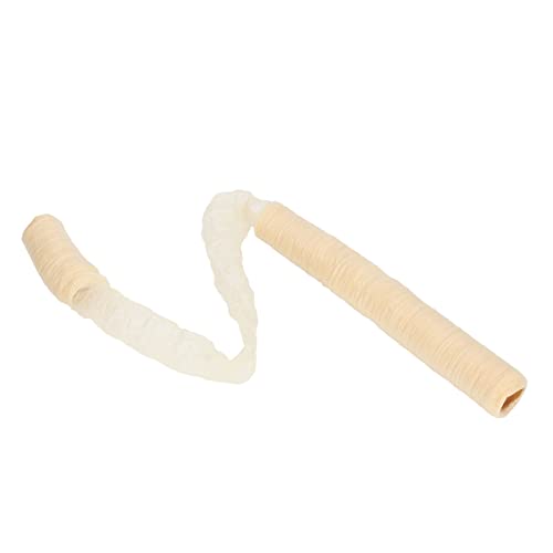 Cryfokt Fundas de colágeno para salchichas, carcasa de salchicha de secado comestible, herramientas de embalaje de carcasa, carcasa de salchichas caseras, cubierta de salchicha duradera para jamón,