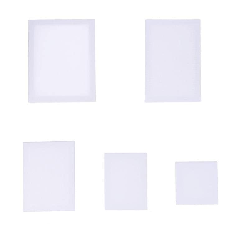 10pcs Blanc Blanc Art Boards Cadre en Bois pour Toile Peinture à l'huile d'artiste étiré Artiste Toile Panneau de Peinture Aquarelle Art Fournitures 664
