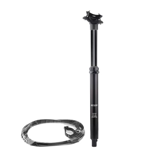Tija de sillín de bicicleta, tubo de sillín de bicicleta ajustable a distancia, telescópico, para MTB FSP-301/302/303,AL7075