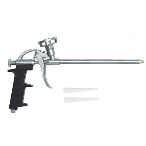 1 pistolet à mousse PU, pistolet à mousse d'étanchéité, pistolet de distribution de mousse, pistolet à mousse d'expansion à isolation thermique,...