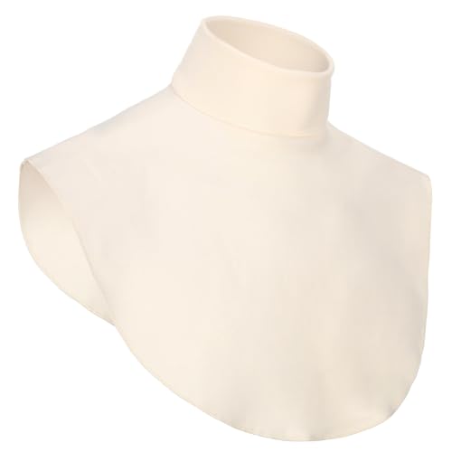 Image of Cutecrop Turtleneck Dickey Extra Large Fake Collar Detachable Dickey Collar Half Mock Turtleneck for Men Women