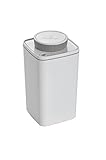 ANKOMN ダイアル式真空保存容器ターンシール 遮光 キャニスター (1.2L 容器:ホワイト) コーヒー豆 約300~400g コーヒー粉 約200g 真空・密閉・密封 ANKOMN ダイアル式真空保存容器ターンシール 遮光 キャニスター (1.2L 容器:ホワイト) コーヒー豆 約300~400g コーヒー粉 約200g 真空・密閉・密封