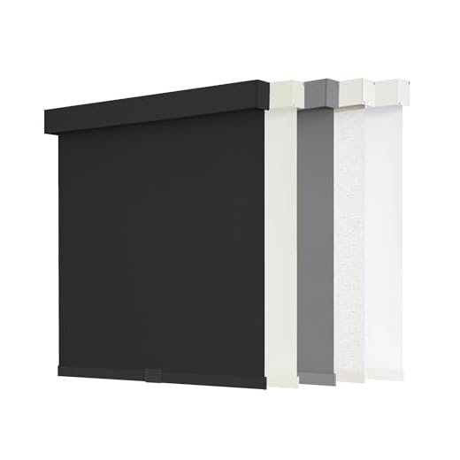 AOSKY Blackout Roller Shades with Free-Stop