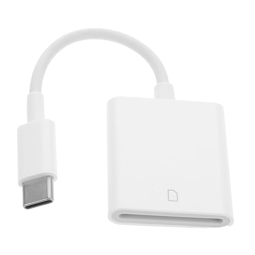 Homoyoyo Lector De Tarjetas Adaptador De Tarjeta Sim Visor De Cámara para Juegos Adaptador De Tarjeta De Memoria para Computadora Dispositivo Adaptador De Tarjeta De Memoria Lector De