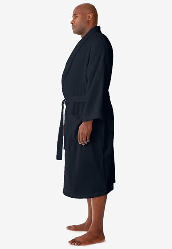KingSize Men's Big & Tall Tall Terry Bathrobe With Pockets3
