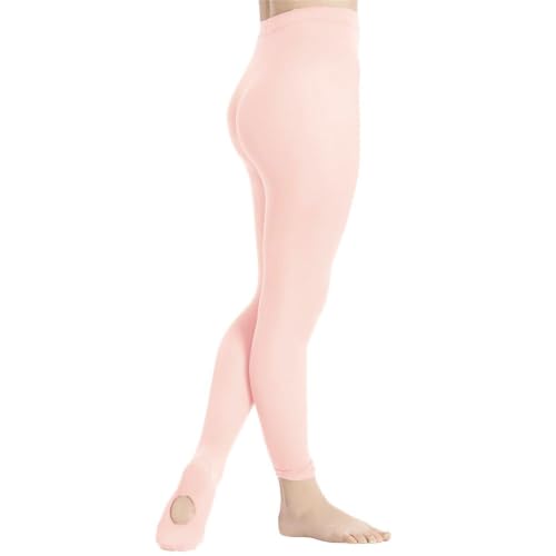Image of DIPUG Girls Ballet Tights Convertible Dance Tights for Toddler