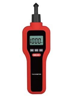 Digital Contact/Non-contact Tachometer Handheld Rotating Speed Scale Meter 6 Digits LCD Display HT-522 by mLabs-image-5