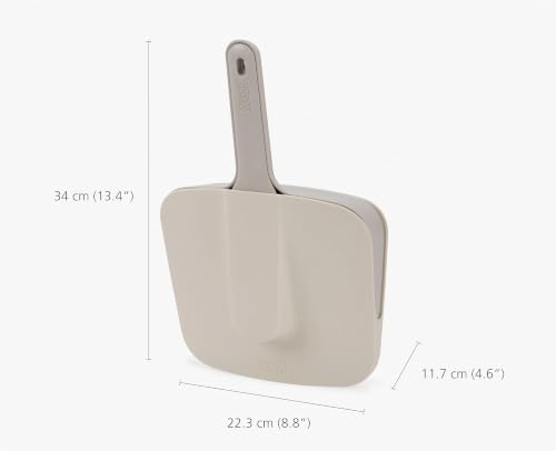 Miniatura 6 de Joseph Joseph Cleantech Juego De Cepillo Y Recojedor, Almacenamiento En La Pared Cerrado, Para Barrer En Interior, Borde De Goma, Cerdas Suaves