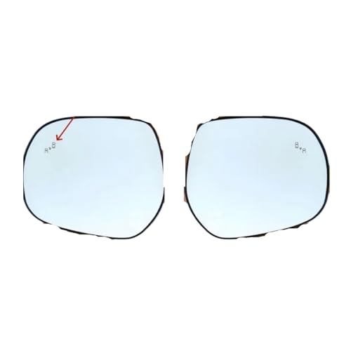 Rétroviseur latéral verre pour Land Cruiser 2012-2016 avec miroir angle mort