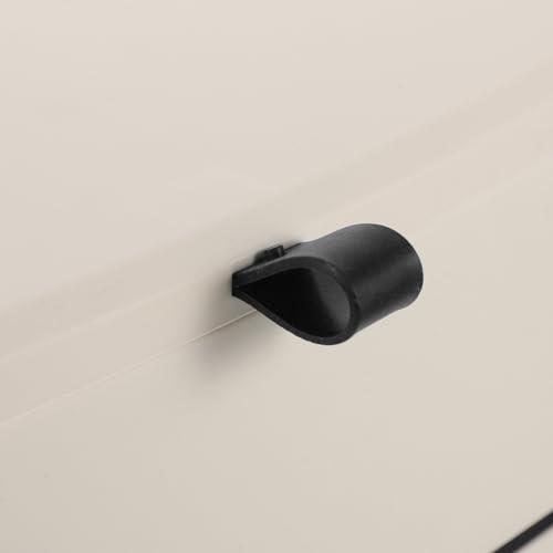 Bote de basura pequeño colgante para cocina beige miniatura 4