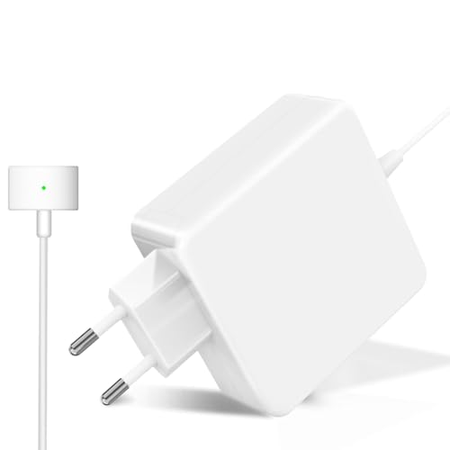 TT&C Cargador Mac Book Pro 60W,T Tip Adaptadores de Alimentación Cargador Rápido,Compatibles con Mac Book Air/Mac Book Pro 11 Pulgadas y 13 Pulgadas (2012 2017),Modelo A1425 A1435 A1502 A1465 A1466