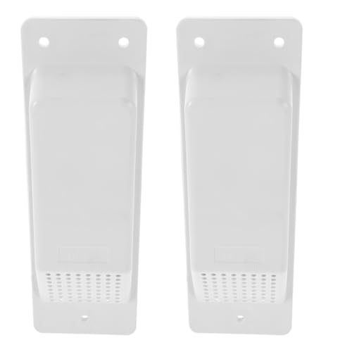 Alipis Rejillas de Ventilación para Contenedores y Camiones de Carga Cubierta de Ventilación Interna Blanca 2 Piezas para Disipación de Calor y Transporte Seguro