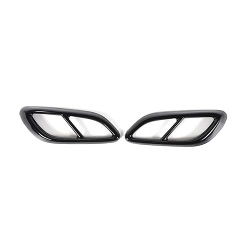 Tubo de escape embellecedor negro para coche Clase E CLE W214 24 cubierta decorativa trasera