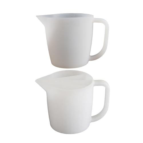 Vaso de silicona resistente con canales para pintura fluida 3