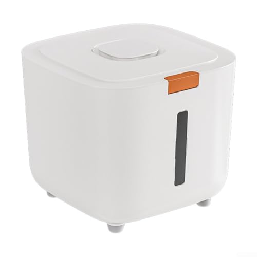 Contenedor de almacenamiento de arroz diseñado para almacenamiento a prueba de humedad y resistente a plagas con una construcción duradera y mecanismo de dispensación simple (10 kg))