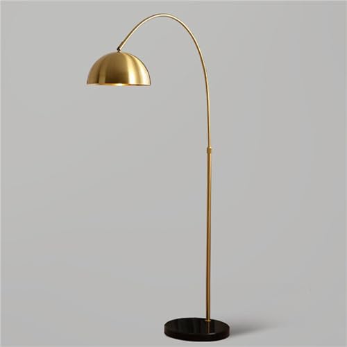 Lámpara de pie de arco latón regulable TTDGYYXW de 170 cm de alto para el salón