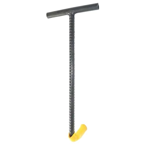 HIOPOIUYT Manhole Hook Manhole Cover Lifter Heavy Duty Lifting Hook Manhole Cover Hook Lifting Manhole Cover Drain Cover Hook Manhole Hook Tool Small