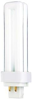 (Pack of 25) Satco S8329, 2700K 13-Watt G24q-1 Base T4 Quad 4-Pin Tube for Electronic and Dimming Ballasts, Compact Fluorescent Bulb