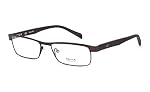 POLICE Eyewear| Square | Men | Medium | Matt Dark Brown Metal Frame