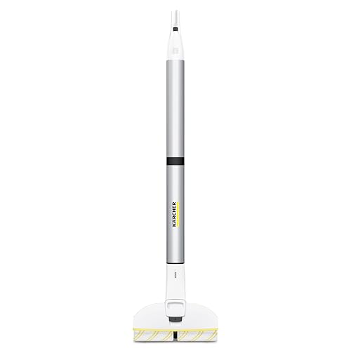 Image of Karcher Electric mop EWM 2, cordless mop with 2 rotating microfibre rollers, battery life: approx. 20 min, coverage area per battery charge: approx. 60 m