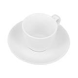 VALICLUD Keramik Kaffee Tasse Mit Untertasse Für Tee Heißgetränke Und Heiße Schokolade Praktisches Tassen-untertassen Büro Familie Restaurants Cafés Und Andere Anlässe