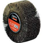 TRUSCO(トラスコ) スピンネジ式フラップホイール 外径60 (5個入) 100# SF-6025-100