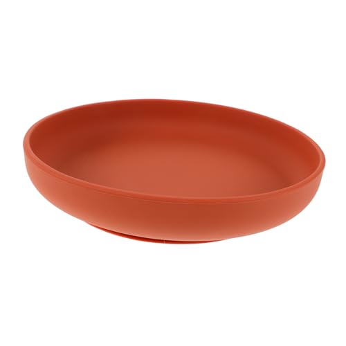 FRCOLOR Non-Slip Suction Plate Elderly and Disabled Silicone Spill-Proof Bowl Adaptive Tableware Independent Eating Dishes for Kids and Seniors