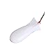 Bait Carp Feeder Large Bomb Float Lure Bait Holder Fishing Feeder Nesting Tool (White)