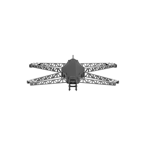 Helion Pro 414mm �z�C�[���x�[�X �J�[�{���t�@�C�o�[ �t���[�� �L�b�g 5mm �g���X �A�[�� 10 �C���` �v���y���p 25V-50V UAV �V���[�V �I�[�o�[�z�[�� �R���|�[�l���g 1 �Z�b�g