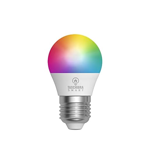 SMART LAMPADA WI-FI LED TASCHIBRA 6W BOLINHA G45 R