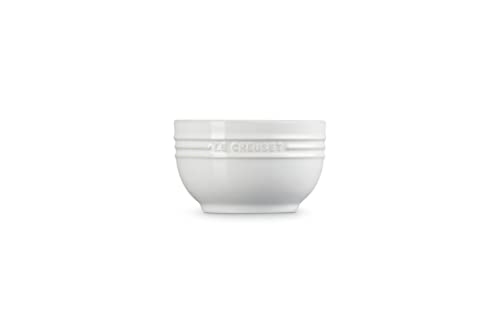 Le Creuset Bowl Deep Plate, 16.9 fl oz (500 ml), White, Heat Resistant, Cold Resistant, Microwave, Oven, Dishwasher Safe