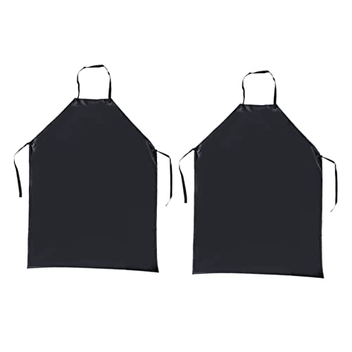Tablier de cuisine industriel UPKOCH protection chimique lot de 2