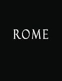  Rome: Black and White Decorative Book to Stack Together on Coffee Tables, Bookshelves and Interior Design  Add Bookish Charm Decor to Your Home  ... Your unique Fashion Design style  Rome