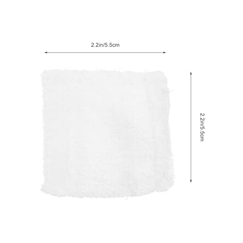 8 peças de almofadas de orelha para máscara facial para óculos de sol