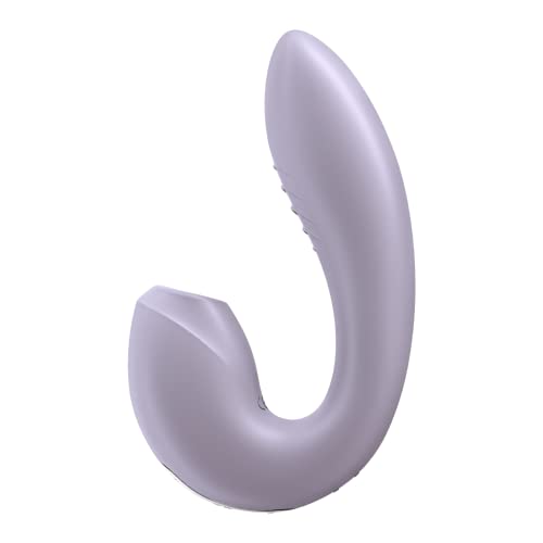 Satisfyer, Vibratore A Onde Di Pressione, Rabbit, Sunray Connect App', 15 Cm, Con App,Impermeabile, Ricaricabile, Silicone Delicato Sulla Pelle, Colore:Viola - 5