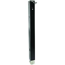 Lippert 5th Wheel Landing Gear Follow Leg, 29-1/2" Universal Replacement with Snap Pin, Durable Powder-Coated Assembly - 179014, Black
