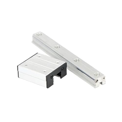 Guidage linéaire à rouleaux pour glissière mécanique fluide et sans jeu