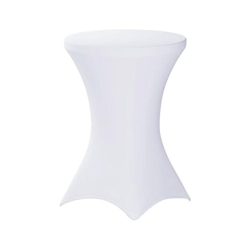 Dehnbare, elastische Tischdecken Größen - Modernes, minimalistisches Design Perfekt für Bars, runde Tische, Hochzeiten, Partys - Elegantes Ambiente