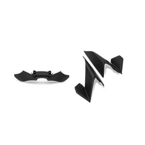 Kit d'aile avant pour YZF-R7 fini les turbulences avec ce spoiler noir de moto