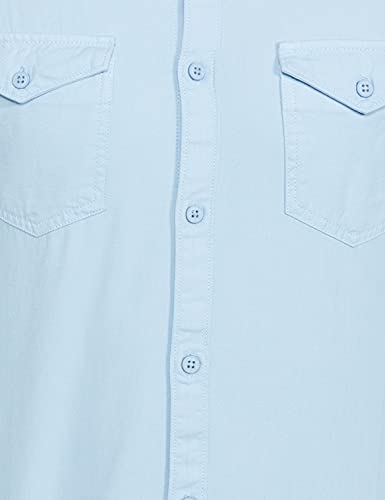 Image of Spykar Men's Solid Slim Fit Shirt