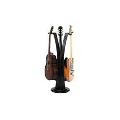 Ruach GS-1 Triple support pour guitare acoustique/électrique Noir - Les Beatles, Paul McCartney, John Lennon, RIngo Starr, George Harrison