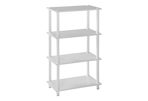 Estante Branca Com 4 Níveis 60x35x109cm Prat-K