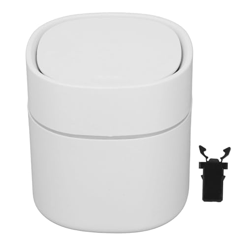 Listado de Bote de Basura Pequeño , tabla con los diez mejores. 45 TOPINCN Mini Cubo Basura con Tapa, Papelera Escritorio, Almacenamiento Desechos, Bote Limpieza para Mesa Café, Tocador, Encimera Escritorio(Blanco)